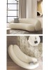 Opal Curved Upholstery Sofa 3 Seater 